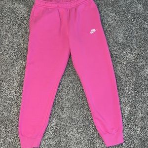 Nike Pink Joggers Sweatpants size L Large